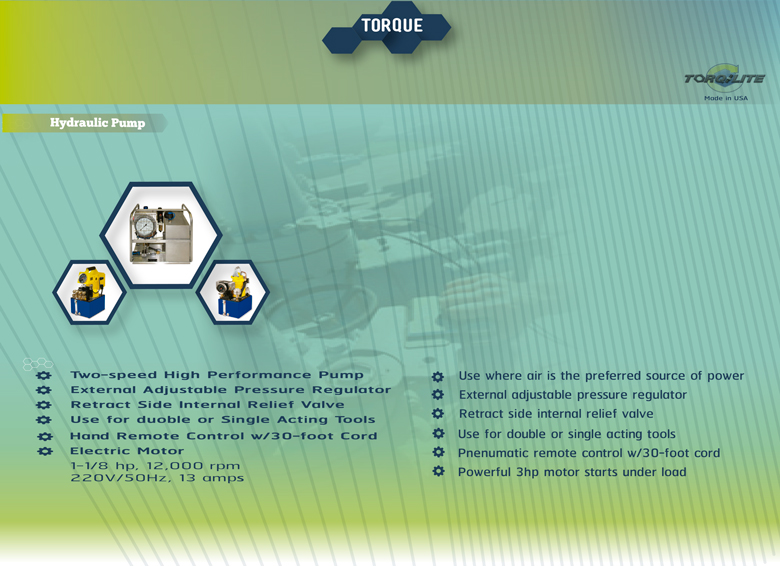 Hydraulic Torque & Pneumatic Torque